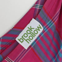 Pink Plaid Dress