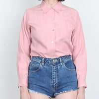 Pink Silk/Cotton Blouse