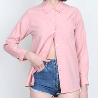 Pink Silk/Cotton Blouse
