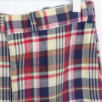 Plaid Light Cotton Trouser