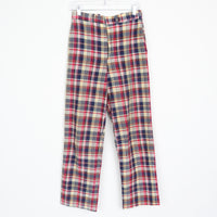 Plaid Light Cotton Trouser