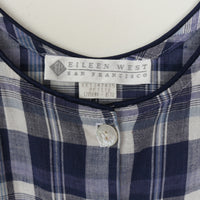 Plaid Cotton Romper