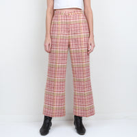 1970s 100% Wool Plaid Trouser