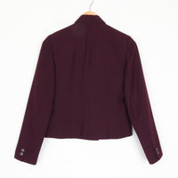 70s Plum Crop Blazer