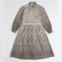 70s Printed Skirt Set