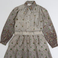 70s Printed Skirt Set