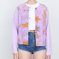 Applique Cotton Shirt/Jacket