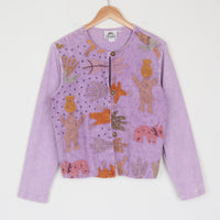 Applique Cotton Shirt/Jacket