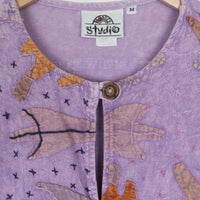 Applique Cotton Shirt/Jacket