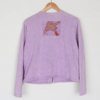 Applique Cotton Shirt/Jacket
