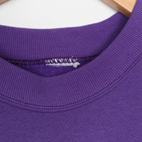 Purple Raglan Sweatshirt
