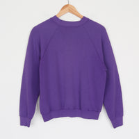 Purple Raglan Sweatshirt