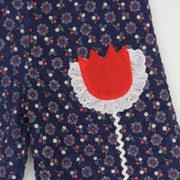 1970s Quilted jumpsuit Size 3T