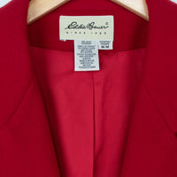 Red Wool / Angora Blazer