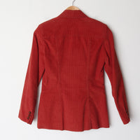 70s Rust Corduroy Blazer
