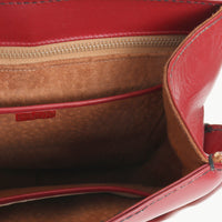 Italian Leather Saddle Bag