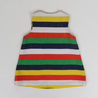 60s Cabana Stripe Dress Size 4