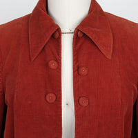 1970s Rust Corduroy Jacket