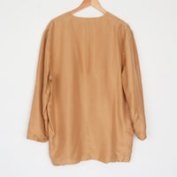 Silk Oversized Blazer