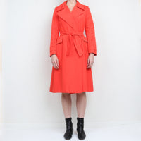 Colomba Leddi Silk Trench Coat S/M