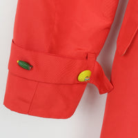 Colomba Leddi Silk Trench Coat S/M