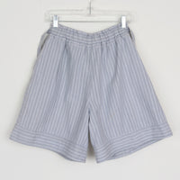 Ramie/Cotton Stripe Shorts