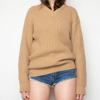 Neutral Chunky Rib Knit