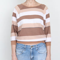 80s Stripe Cotton Tee