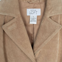 Tan Suede Jacket XS