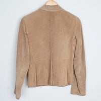 Tan Suede Jacket XS