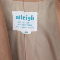 70s Tan Trench Coat S