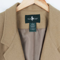 Tan 100% Wool Blazer