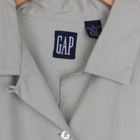90s Oversize Taupe Shirt