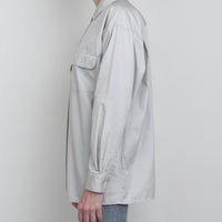 90s Oversize Taupe Shirt