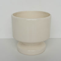 White Ceramic Planter