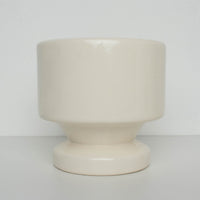 White Ceramic Planter