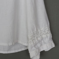 White Linen Top
