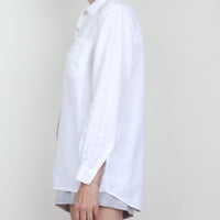 White 100% Linen Shirt