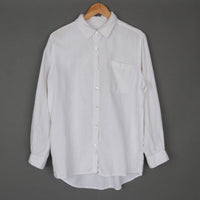 White 100% Linen Shirt