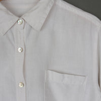 White 100% Linen Shirt