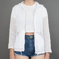 Cotton Mesh Jacket