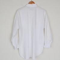 White Cotton Oversize Shirt