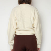 70s Ivory Knit Sweater