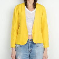 Yellow Silk Jacket