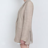 Yves Saint Laurent Linen Blazer