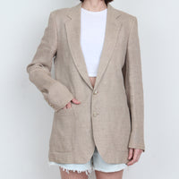 Yves Saint Laurent Linen Blazer