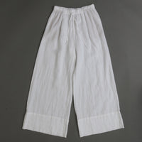 100% Linen Wide Leg Pants