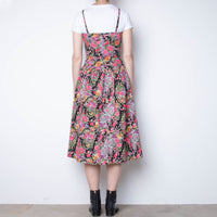 80s Floral Sundress