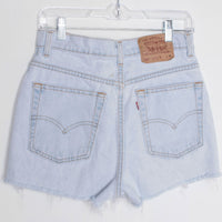 Bleached Levis Denim Shorts (S/M)