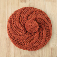 70s Virgin Wool Beret